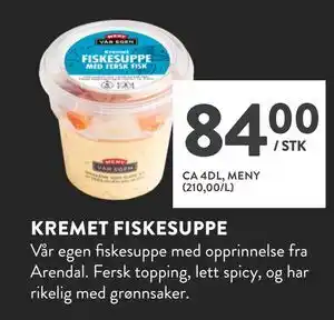 Jacobs KREMET FISKESUPPE tilbud