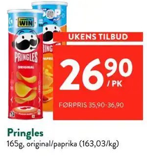 Jacobs Pringles tilbud