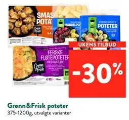 Jacobs Grønn&Frisk poteter tilbud