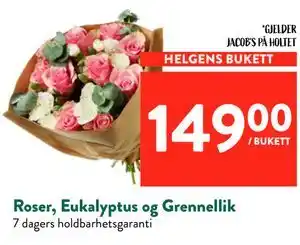 Jacobs Roser, Eukalyptus og Grennellik tilbud