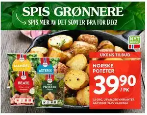 Jacobs NORSKE POTETER tilbud