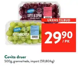 Jacobs Cevita druer tilbud