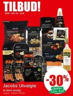 Spar Jacobs Utvalgte tilbud