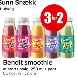 Spar Bendit smoothie tilbud