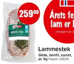 Spar Lammestek tilbud