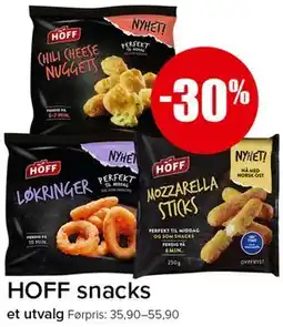 Spar HOFF snacks tilbud