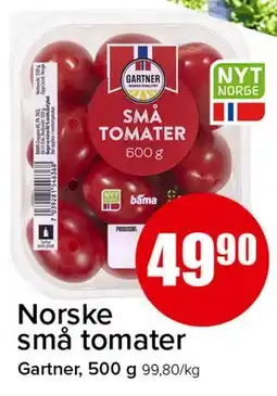 Spar Norske små tomater tilbud