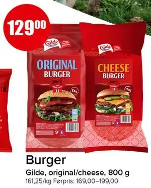Spar Burger tilbud