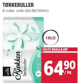 Meny Kjøkken Tørkeruller tilbud
