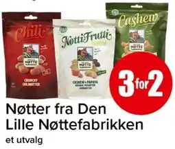 Spar Nøtter fra Den Lille Nøttefabrikken tilbud