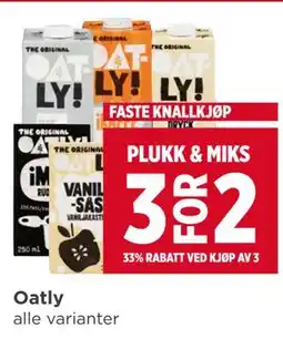 Meny Oatly tilbud