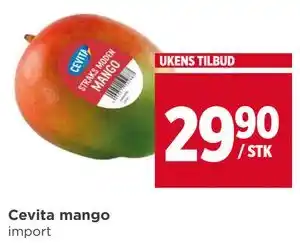 Meny Cevita mango tilbud