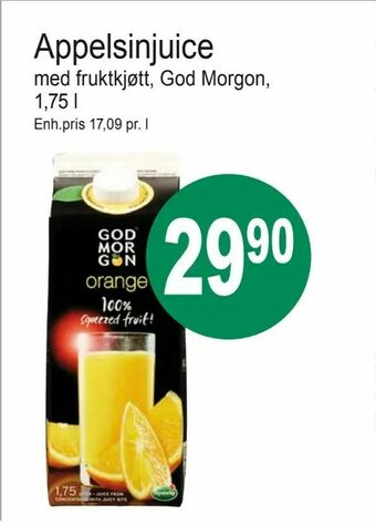 Joker Appelsinjuice tilbud