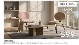 Skeidar ASTRID STOL tilbud