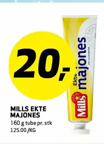Bunnpris Mills ekte majones tilbud