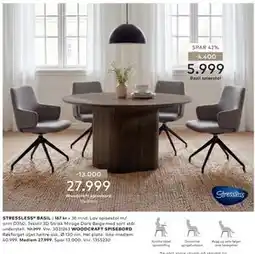 Skeidar WOODCRAFT SPISEBORD tilbud