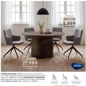 Skeidar WOODCRAFT SPISEBORD tilbud