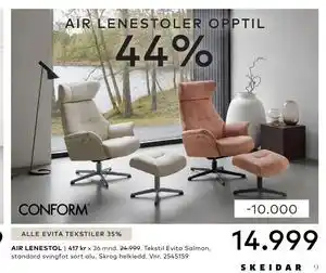 Skeidar AIR LENESTOL tilbud