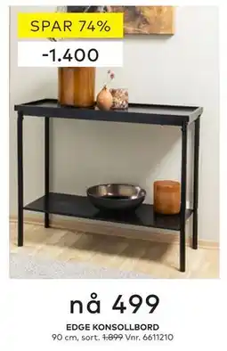 Skeidar EDGE KONSOLLBORD tilbud