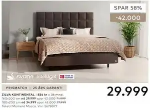 Skeidar ZILVA KONTINENTAL tilbud