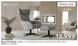 Skeidar BELLA HVILESTOL tilbud