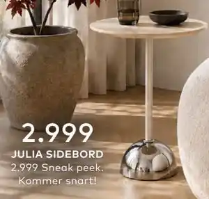 Skeidar JULIA SIDEBORD tilbud