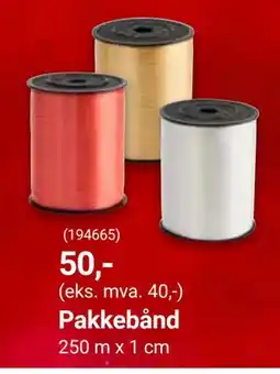 Europris Pakkebånd tilbud