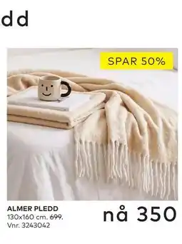 Skeidar ALMER PLEDD tilbud