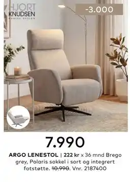 Skeidar ARGO LENESTOL tilbud