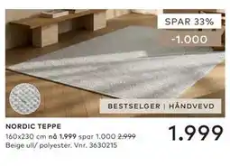 Skeidar NORDIC TEPPE tilbud