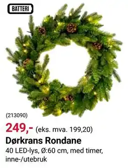 Europris Dørkrans Rondane tilbud