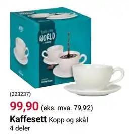 Europris Kaffesett tilbud