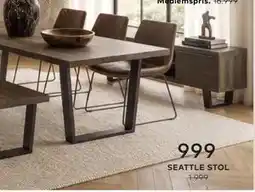 Skeidar SEATTLE STOL tilbud