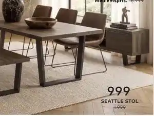 Skeidar SEATTLE STOL tilbud