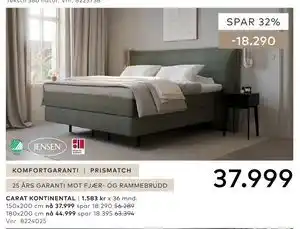 Skeidar CARAT KONTINENTAL tilbud