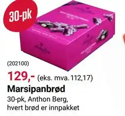 Europris Marsipanbrød tilbud