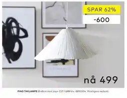 Skeidar PINO TAKLAMPE tilbud