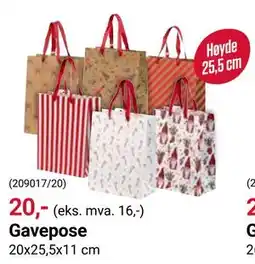Europris Gavepose tilbud
