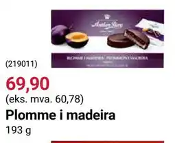Europris Plomme i madeira tilbud