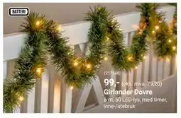 Europris Girlander Dovre tilbud