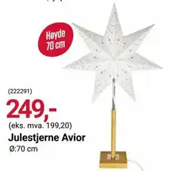 Europris Julestjerne Avior tilbud