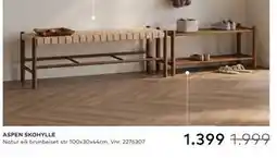 Skeidar ASPEN SKOHYLLE tilbud