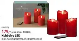 Europris Kubbelys LED tilbud