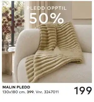 Skeidar MALIN PLEDD tilbud