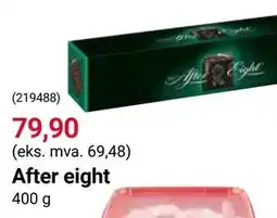 Europris After eight tilbud