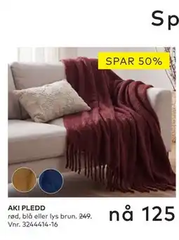 Skeidar AKI PLEDD tilbud