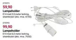 Europris Lampeholder tilbud
