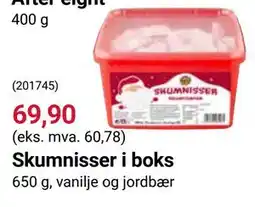Europris Skumnisser i boks tilbud