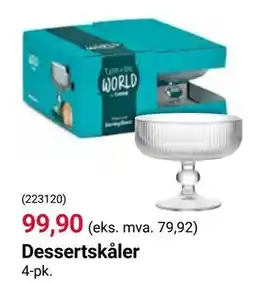 Europris Dessertskåler tilbud