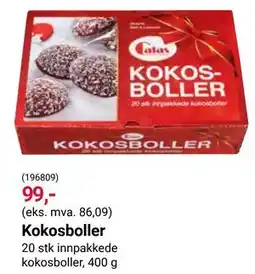 Europris Kokosboller tilbud